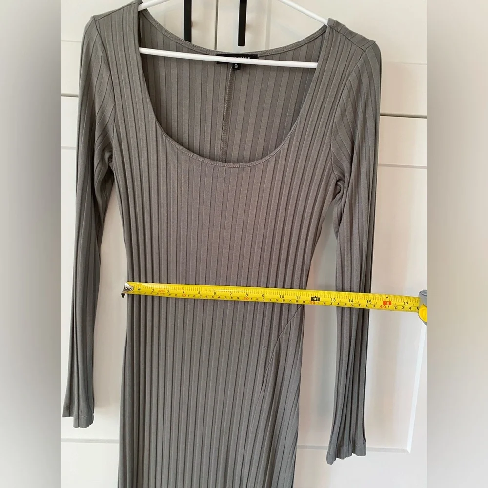 BUNDLE & SAVE! Ribbed sweater dress - Dynamite size medium - Picture 7 of 8